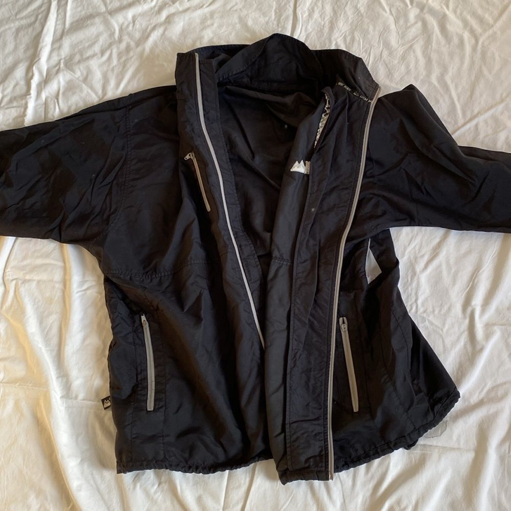 First Down Mountain Jacket Zip Up Windbreaker Hig… - image 2